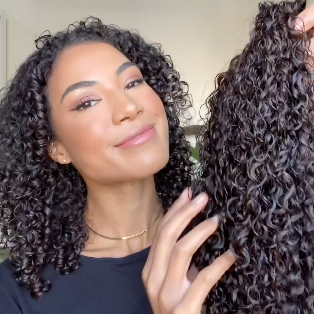How to wash curly hair extensions